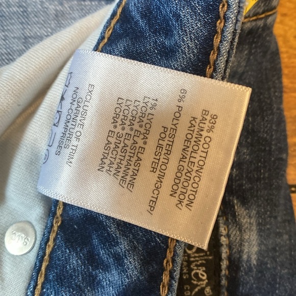 Silver Jeans aiko skinny zip ankles - Picture 5 of 7